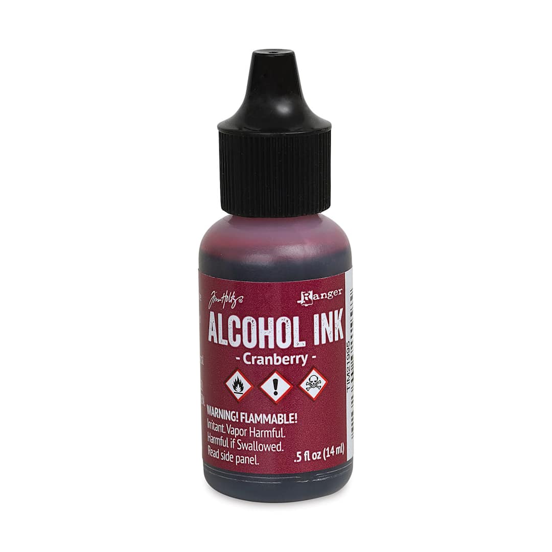 Open in modal - Ranger Tim Holtz Alcohol Ink - Cranberry, 0.5 oz
