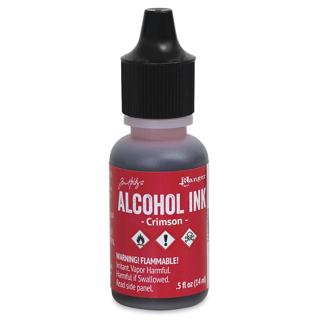 Open in modal - Ranger Tim Holtz Alcohol Ink - Crimson, 0.5 oz
