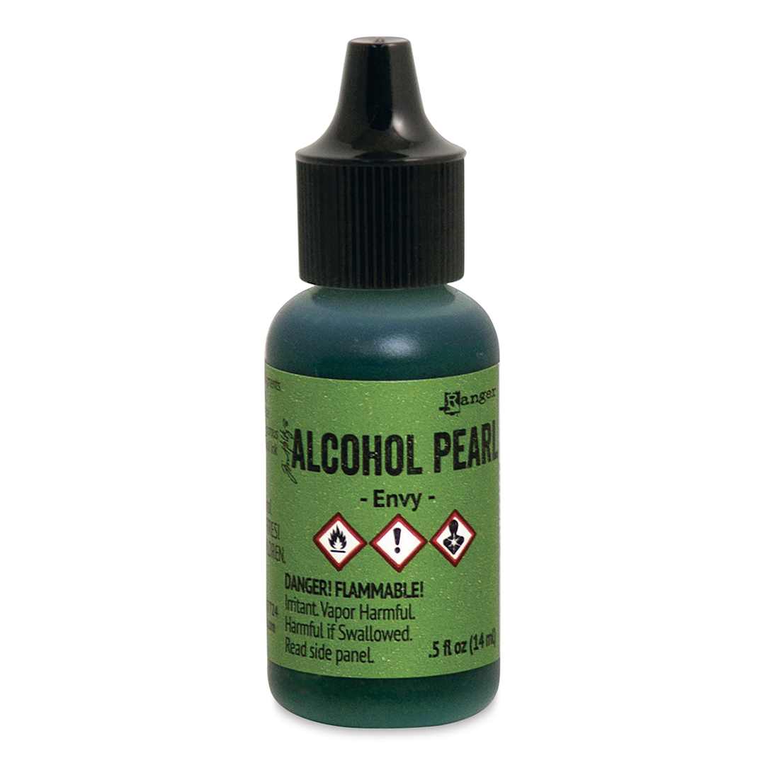 Open in modal - Ranger Tim Holtz Alcohol Ink - Envy, Pearl, 0.5 oz