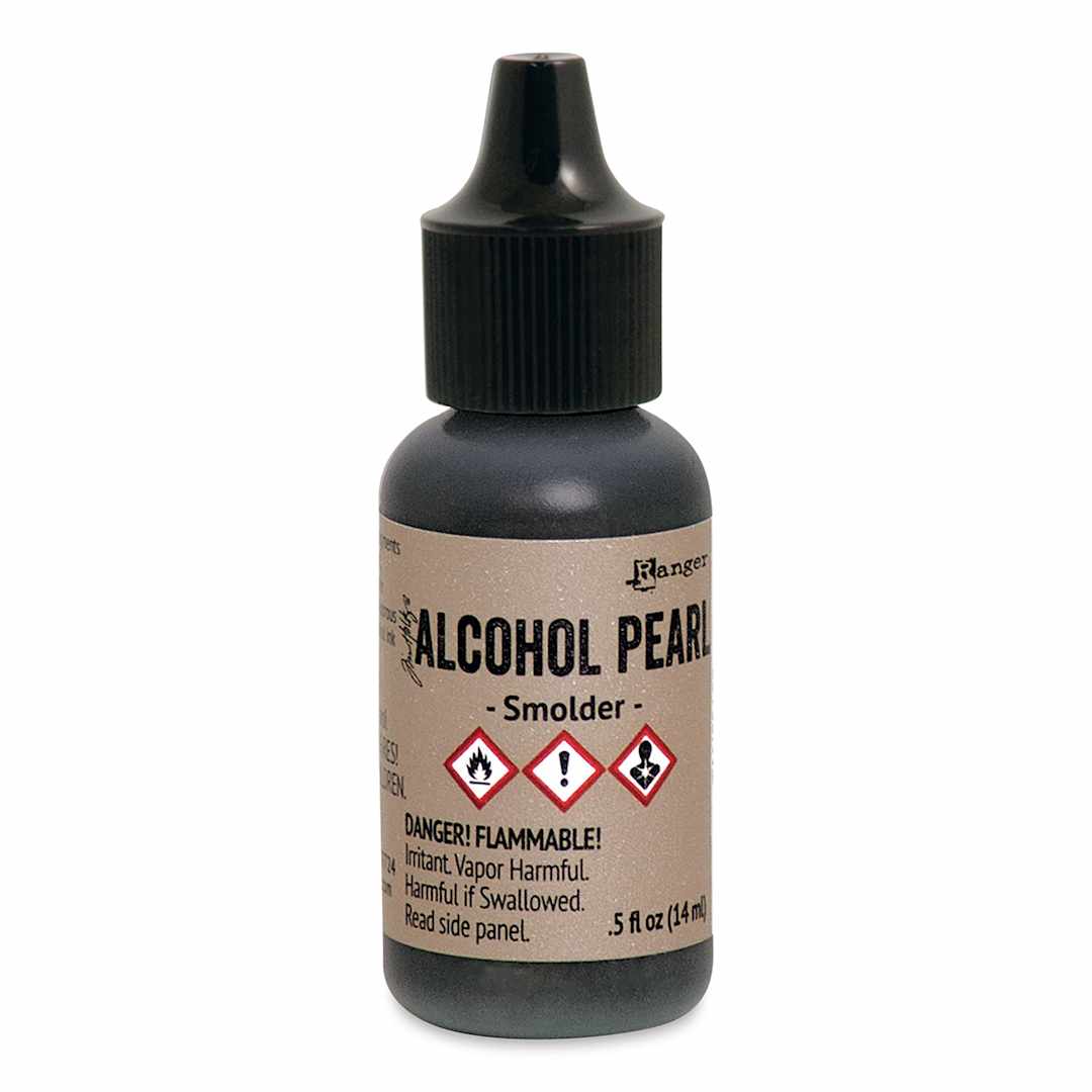 Open in modal - Ranger Tim Holtz Alcohol Ink - Smolder, Pearl, 0.5 oz