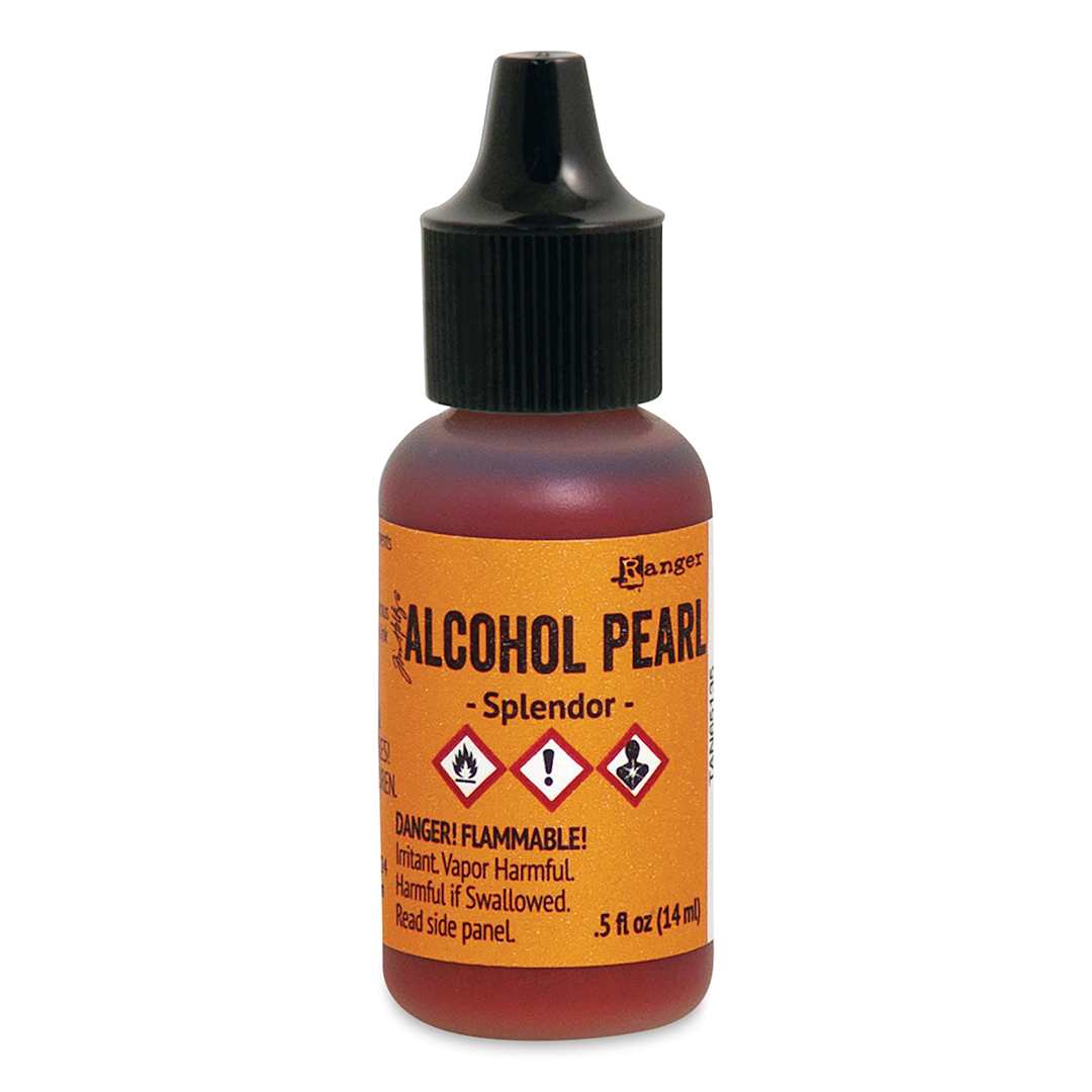 Open in modal - Ranger Tim Holtz Alcohol Ink -Splendor, Pearl, 0.5 oz