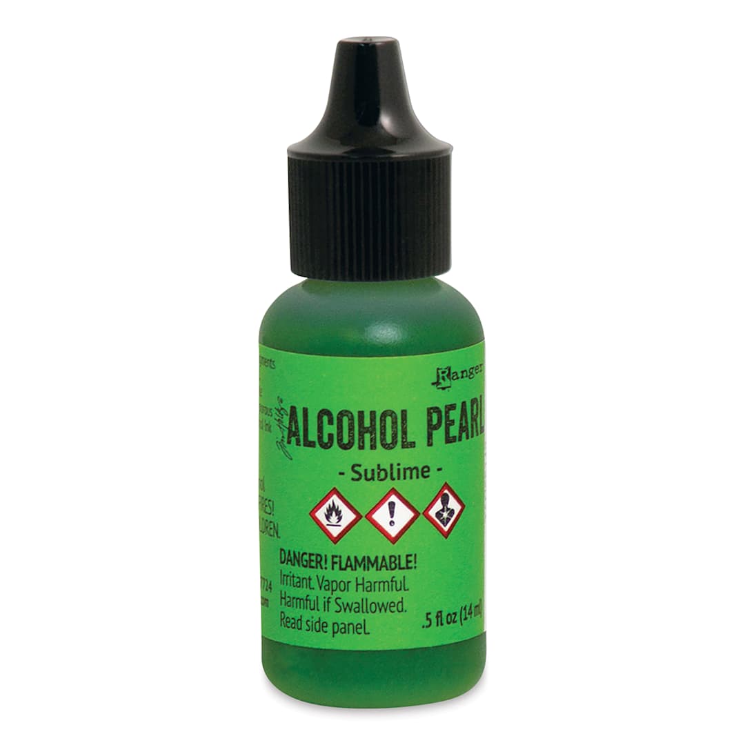 Open in modal - Ranger Tim Holtz Alcohol Ink - Sublime, Pearl, 0.5 oz