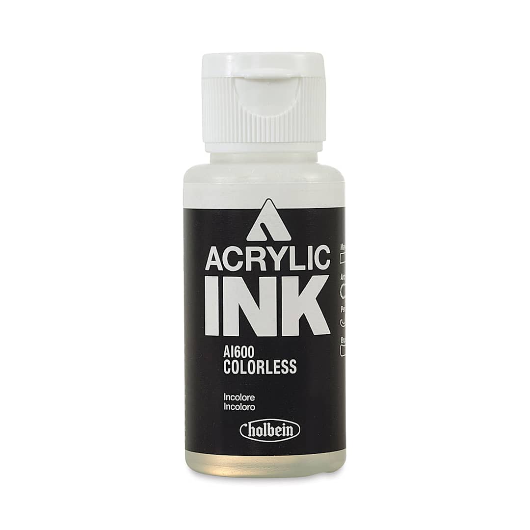Open in modal - Holbein Acrylic Ink - Colorless Medium, 30 ml