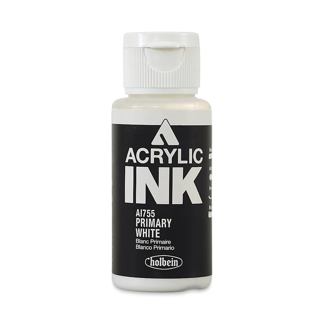 Open in modal - Holbein Acrylic Ink - Primary White, 30 ml
