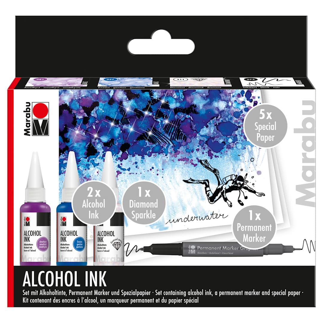 Open in modal - Alcohol Ink Sets Underwater Set