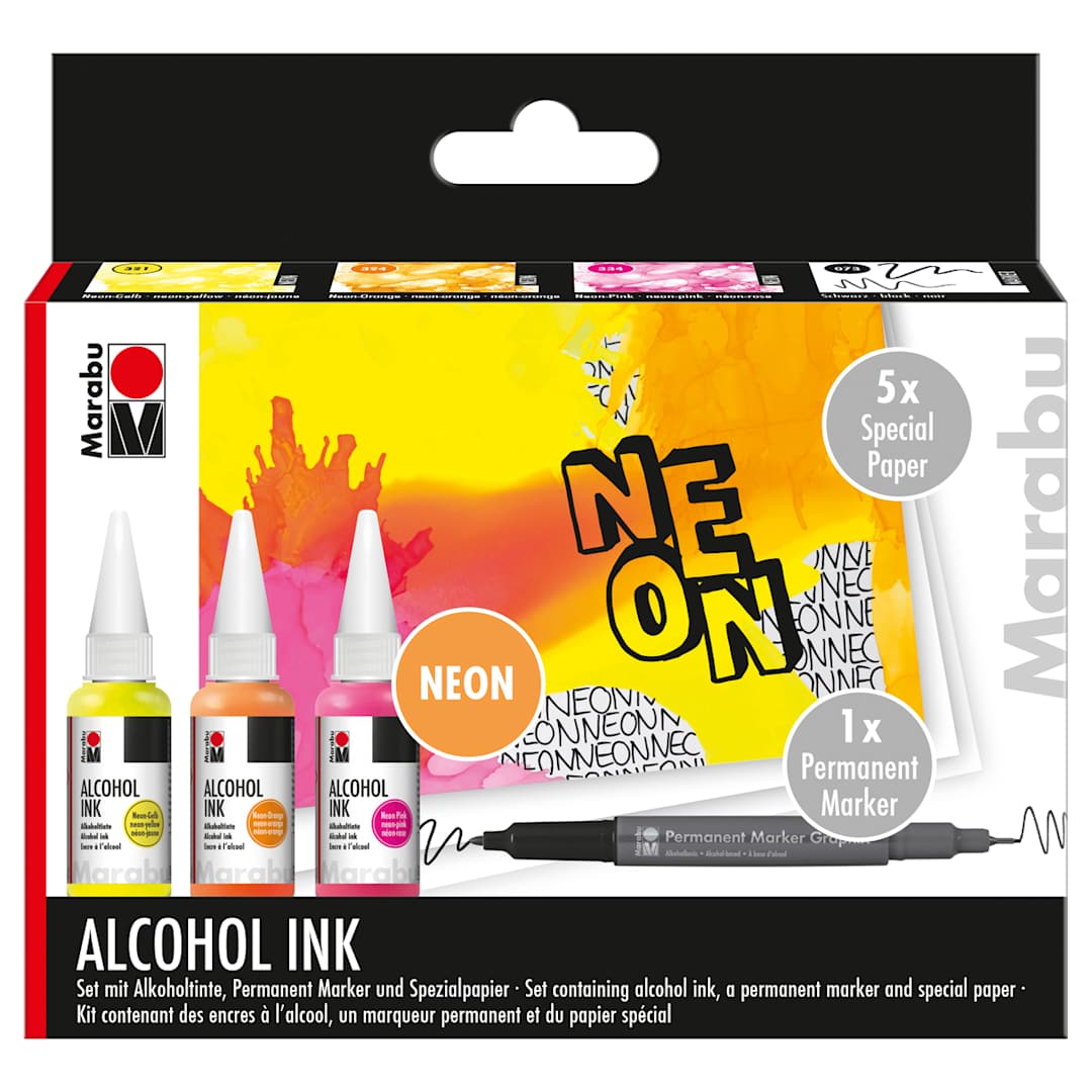 Open in modal - Alcohol Ink Sets Neon Set