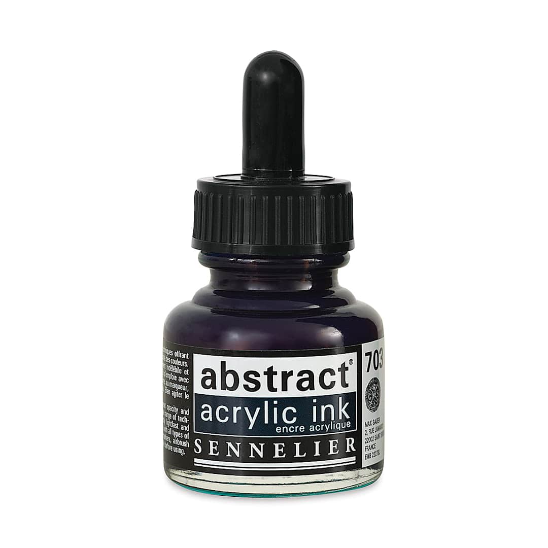 Open in modal - Sennelier Abstract Acrylic Ink - Payne's Gray, 1 oz