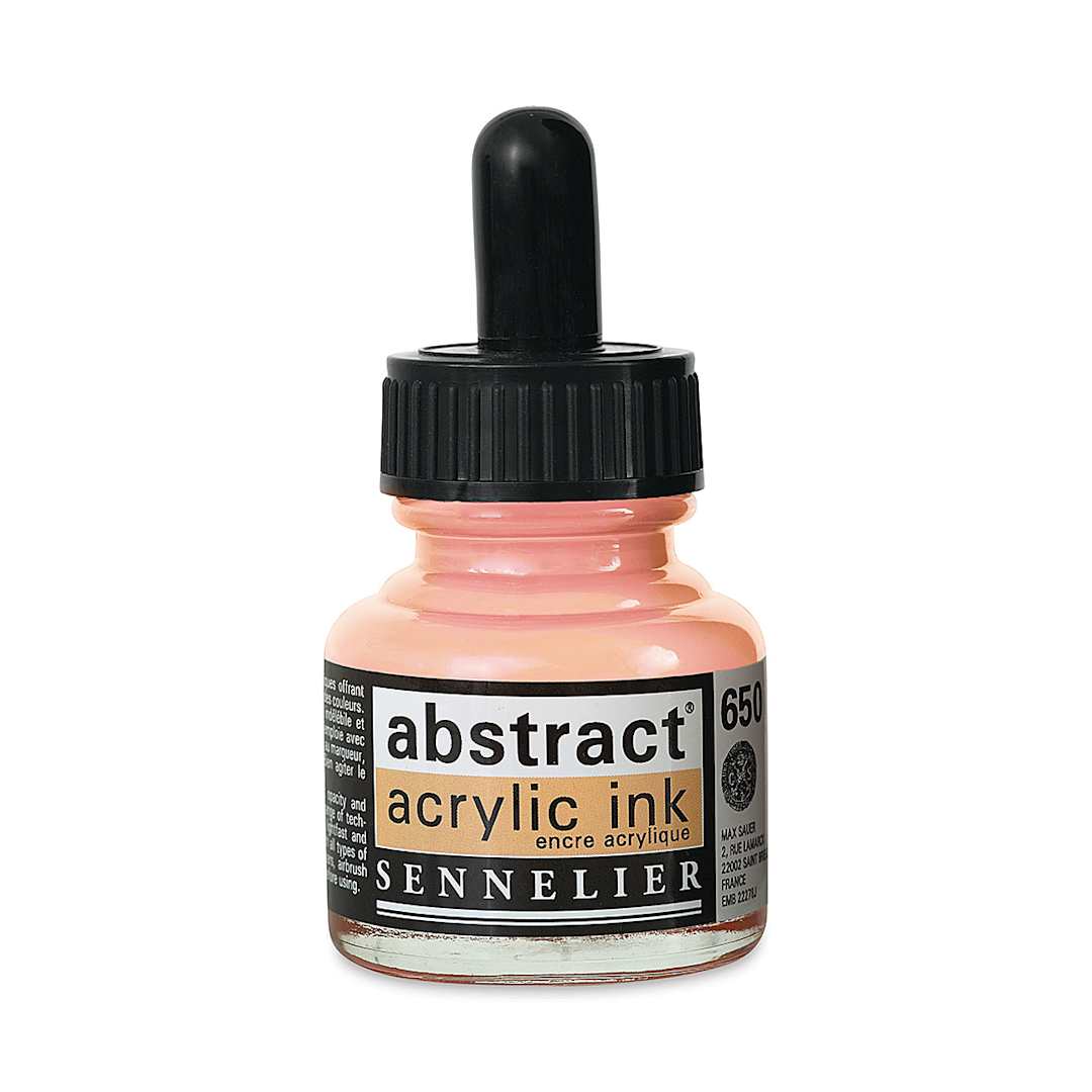 Open in modal - Sennelier Abstract Acrylic Ink - Blush Tint, 1 oz