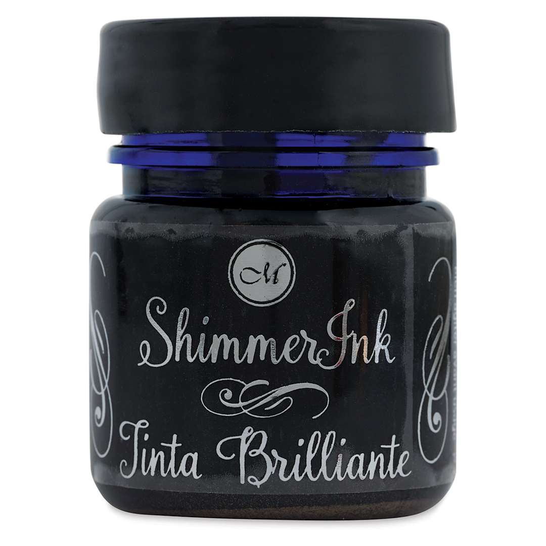 Open in modal - Manuscript Shimmer Ink - Midnight Sky, 25ml