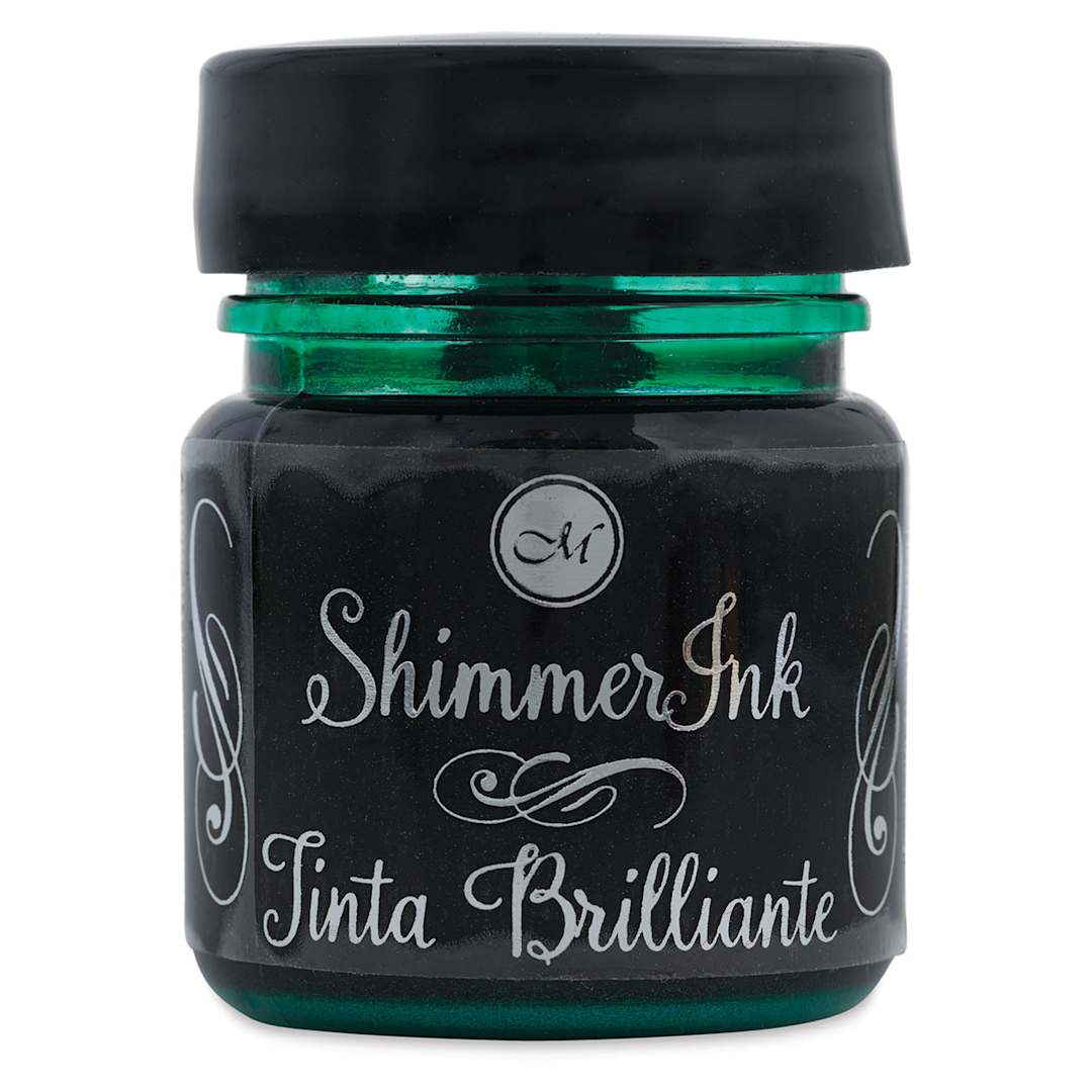 Open in modal - Manuscript Shimmer Ink - Woodland Mist, 25ml