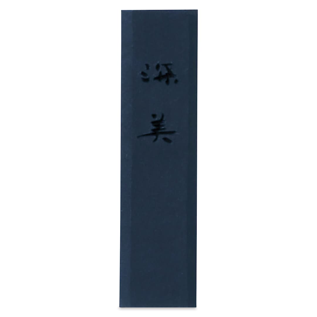 Open in modal - Kuretake Zig Saiboku Shimbi Colored Sumi Ink Stick - Deep Indigo