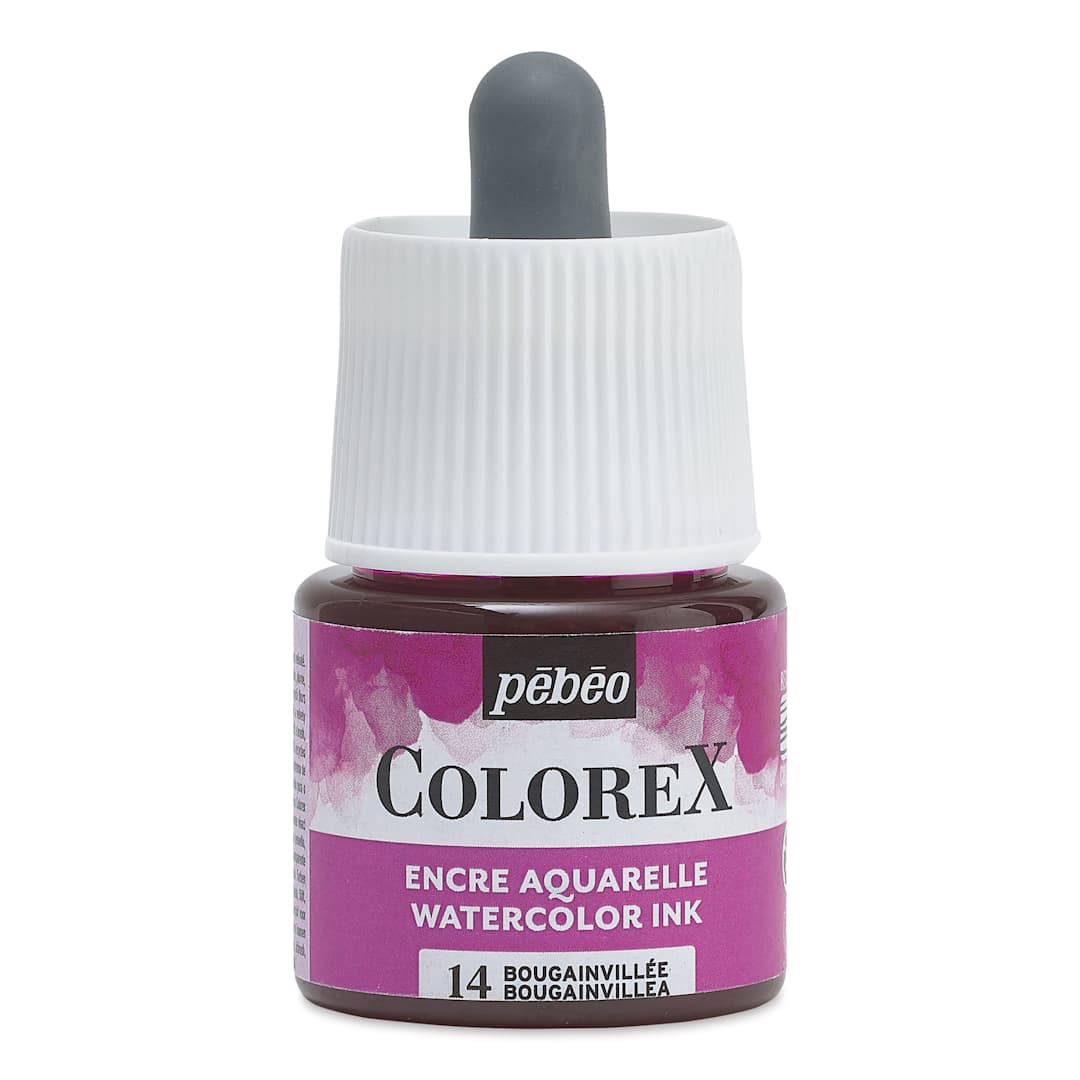 Open in modal - Pebeo Colorex Inks - Bougainvillea, 45 ml, front of bottle