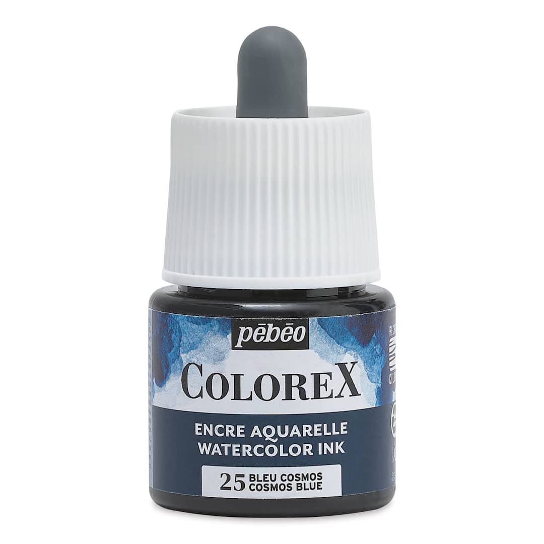 Open in modal - Pebeo Colorex Inks - Cosmos Blue, 45 ml