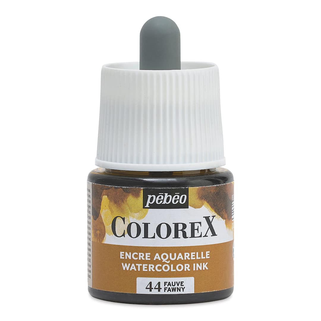 Open in modal - Pebeo Colorex Inks - Fawn, 45 ml, front of bottle