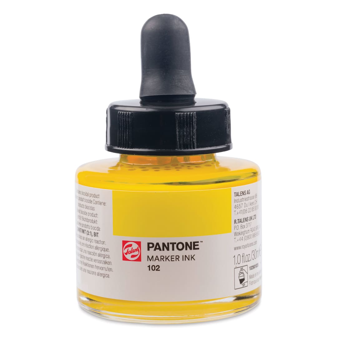 Open in modal - Talens Pantone Marker Ink Refill - 102, 30 ml