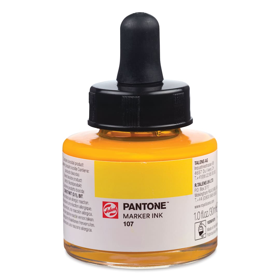 Open in modal - Talens Pantone Marker Ink Refill - 107, 30 ml