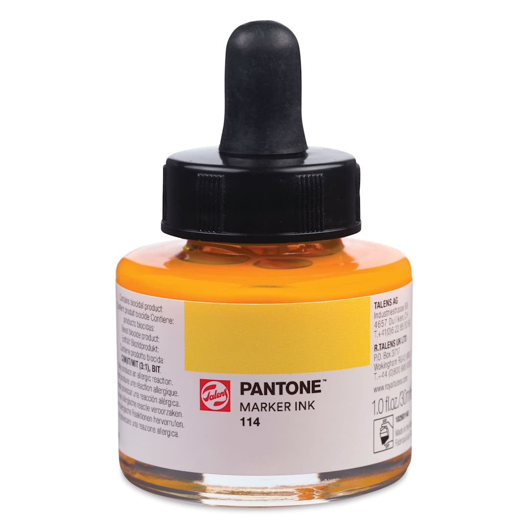 Open in modal - Talens Pantone Marker Ink Refill - 114, 30 ml
