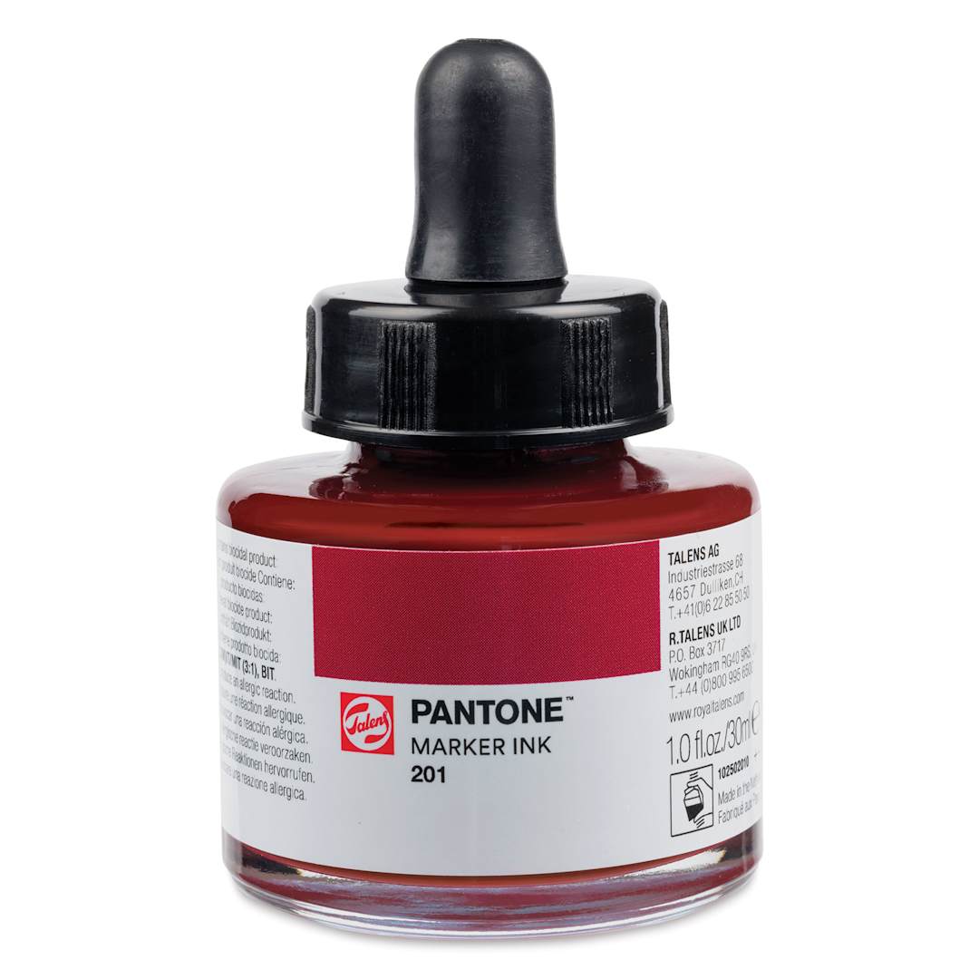Open in modal - Talens Pantone Marker Ink Refill - 201, 30 ml