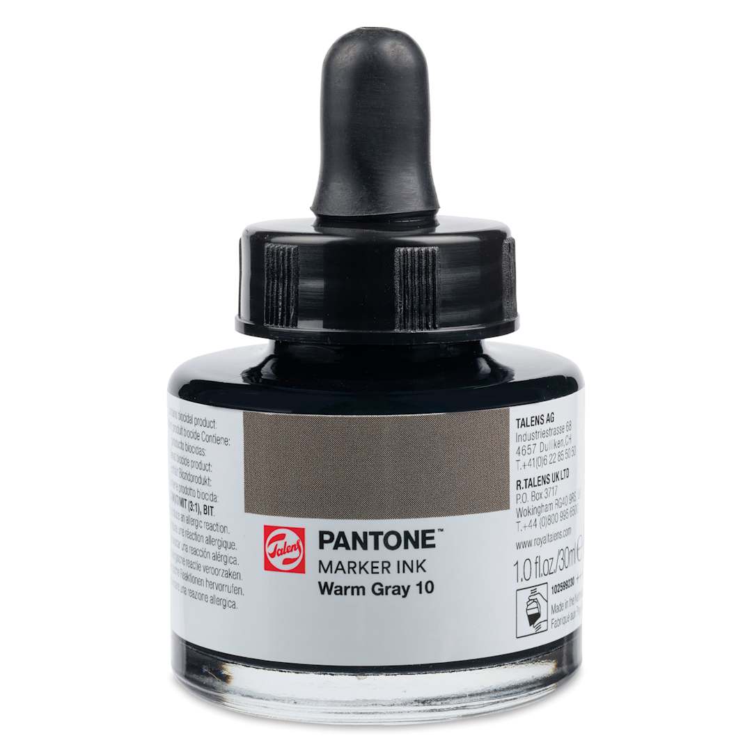 Open in modal - Talens Pantone Marker Ink Refill - Warm Gray 10, 30 ml