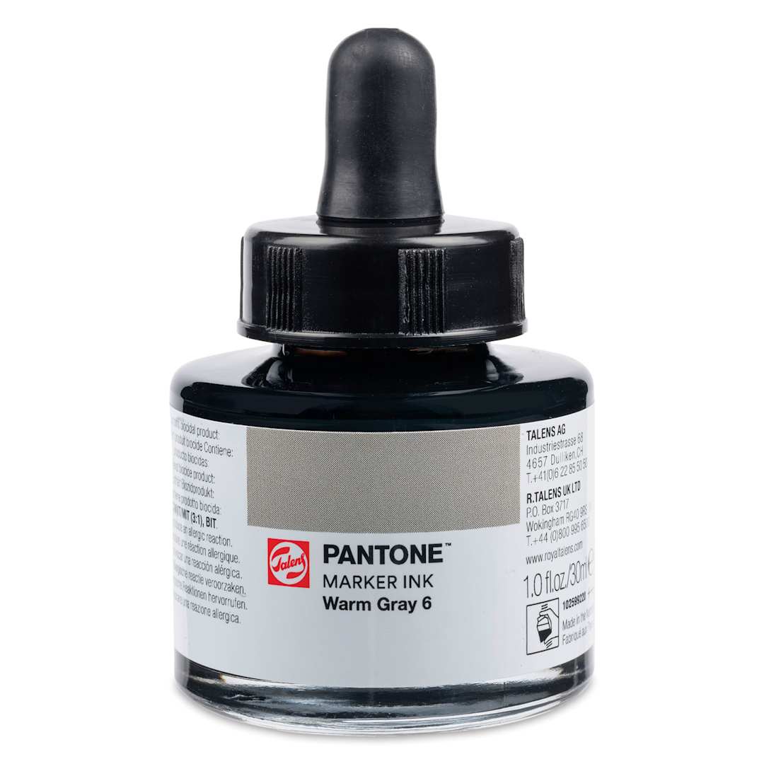 Open in modal - Talens Pantone Marker Ink Refill - Warm Gray 6, 30 ml