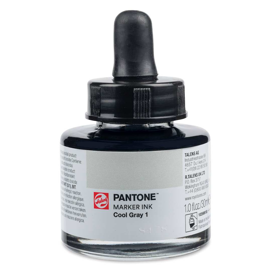 Open in modal - Talens Pantone Marker Ink Refill - Cool Gray 1, 30 ml