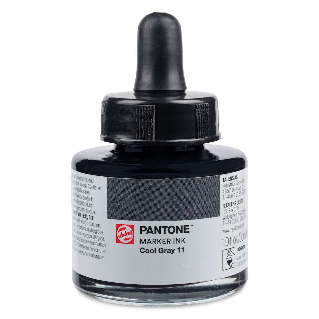 Open in modal - Talens Pantone Marker Ink Refill - Cool Gray 11, 30 ml