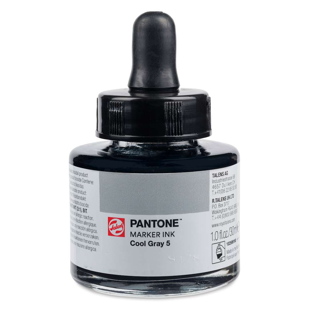 Open in modal - Talens Pantone Marker Ink Refill - Cool Gray 5, 30 ml