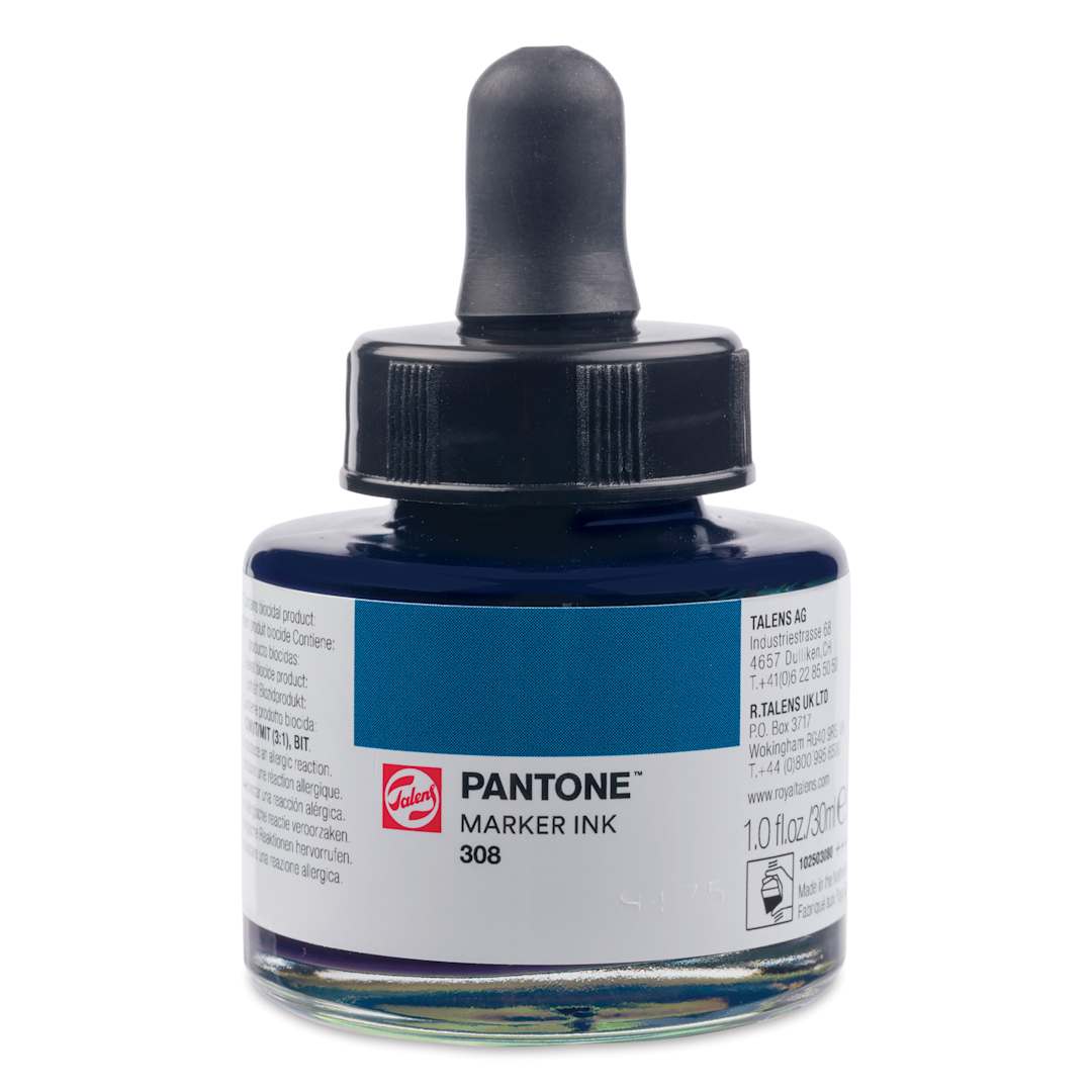 Open in modal - Talens Pantone Marker Ink Refill - 308, 30 ml