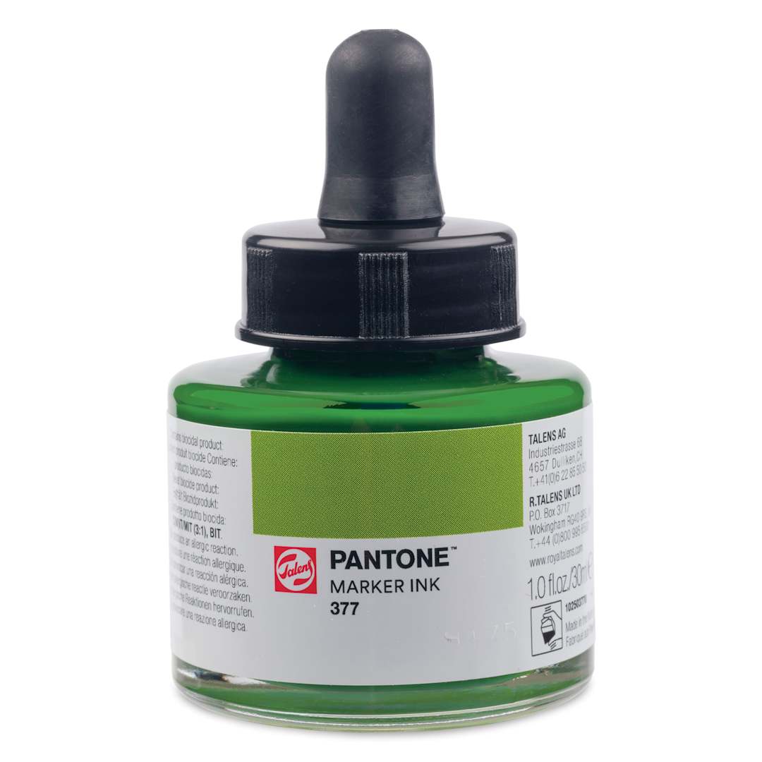 Open in modal - Talens Pantone Marker Ink Refill - 377, 30 ml