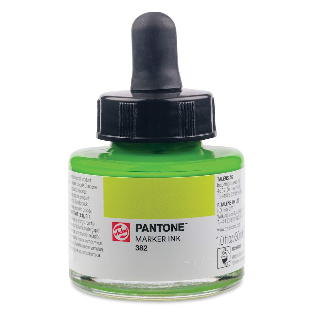 Open in modal - Talens Pantone Marker Ink Refill - 382, 30 ml