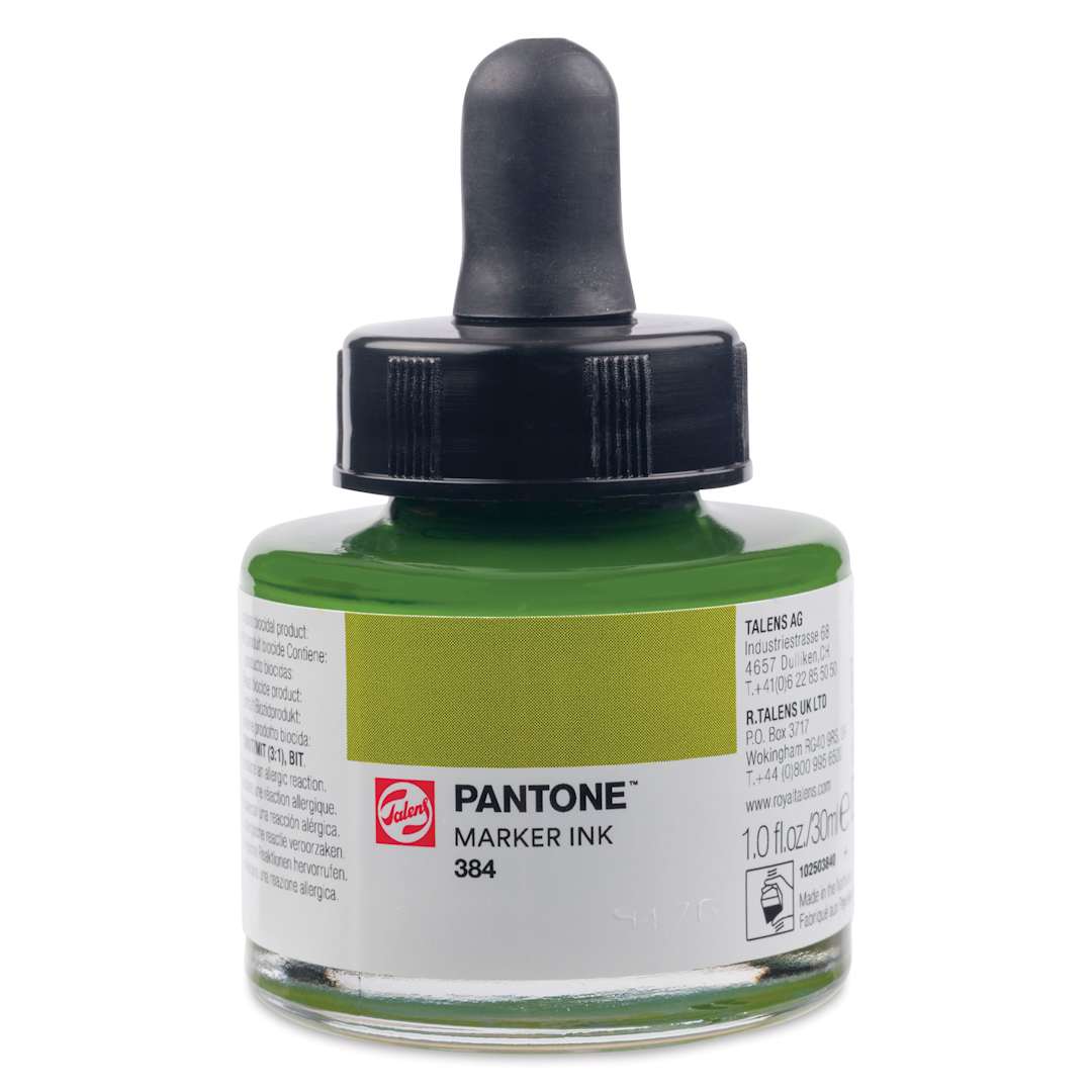 Open in modal - Talens Pantone Marker Ink Refill - 384, 30 ml