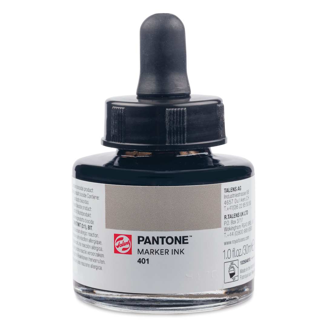 Open in modal - Talens Pantone Marker Ink Refill - 401, 30 ml
