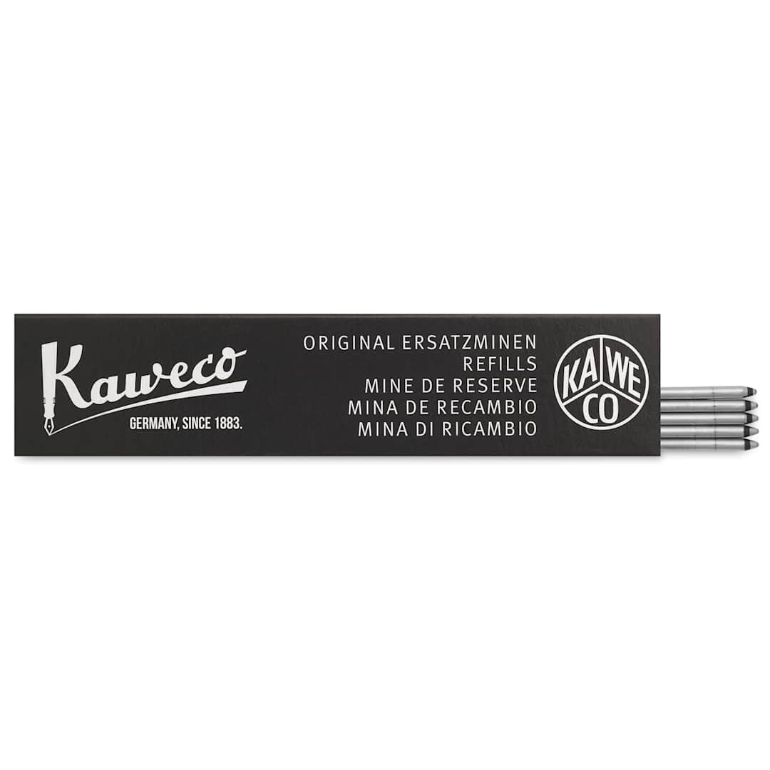 Open in modal - Kaweco D1 Ballpoint Pen Refill - Black, Pkg of 5, refills shown out of pack