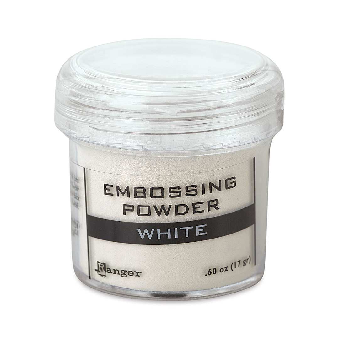 Open in modal - Ranger Embossing Powder  - White, Fine, 1 oz