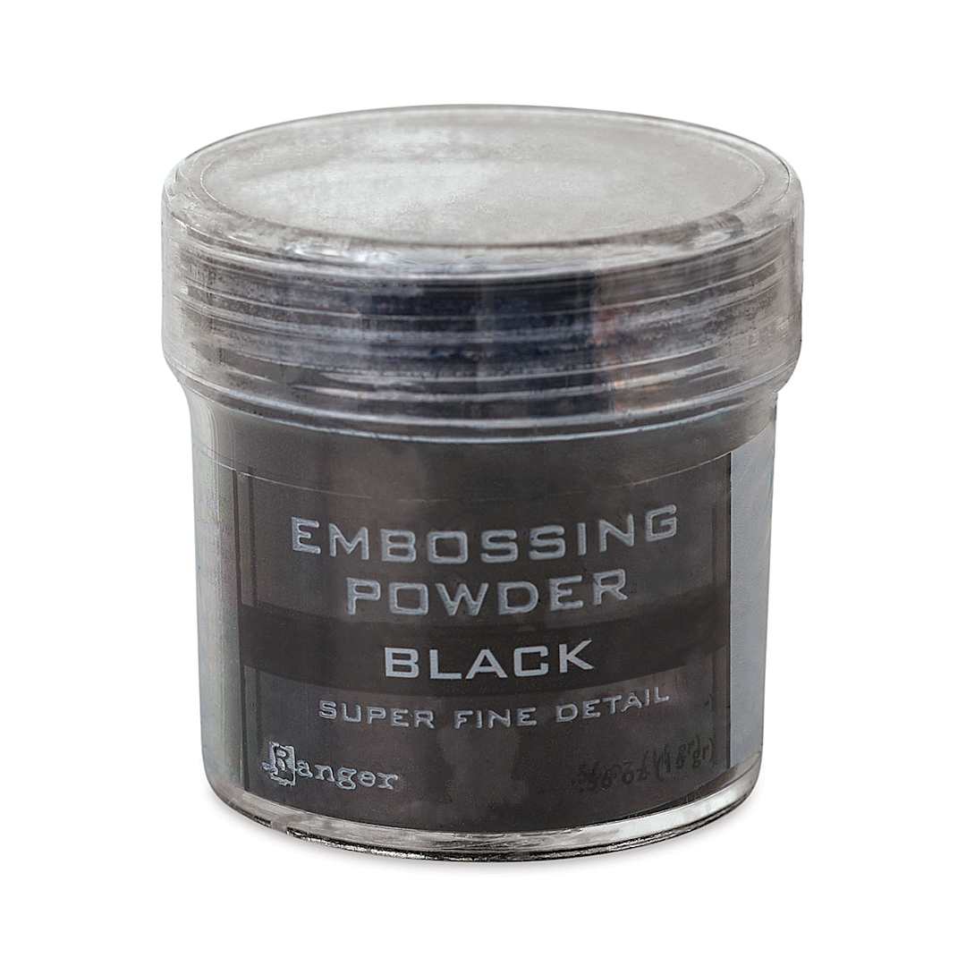 Open in modal - Ranger Embossing Powder  - Black, Super Fine, 1 oz