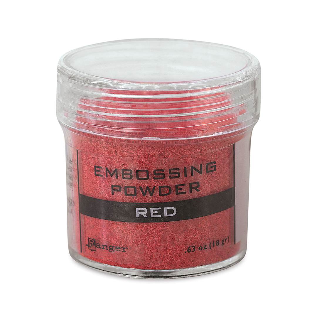 Open in modal - Ranger Embossing Powder  - Red, Fine, 1 oz