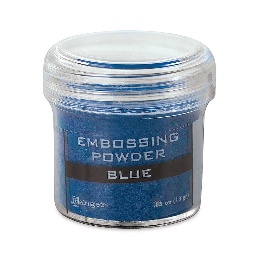 Open in modal - Ranger Embossing Powder  - Blue, Fine, 1 oz