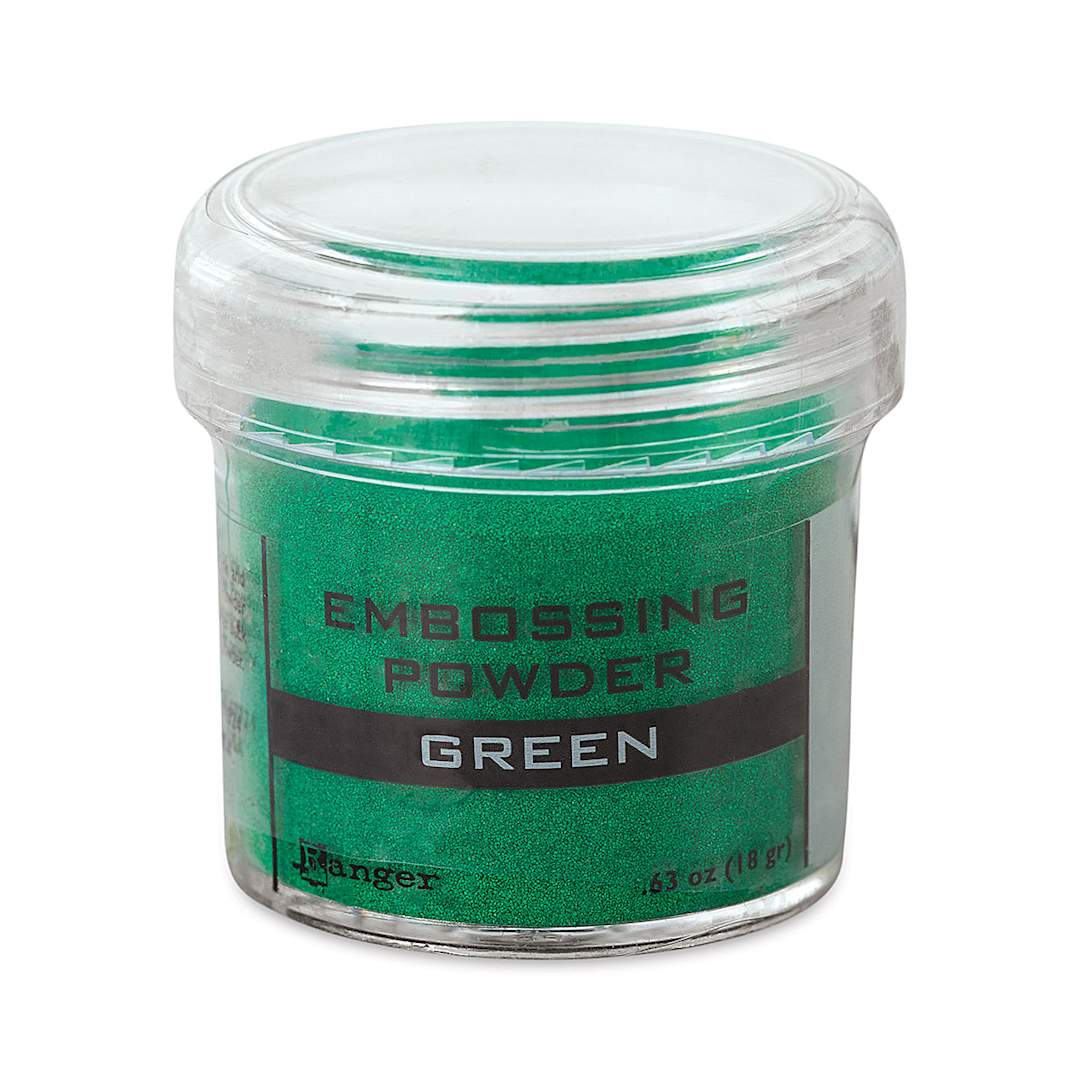 Open in modal - Ranger Embossing Powder  - Green, Fine, 1 oz