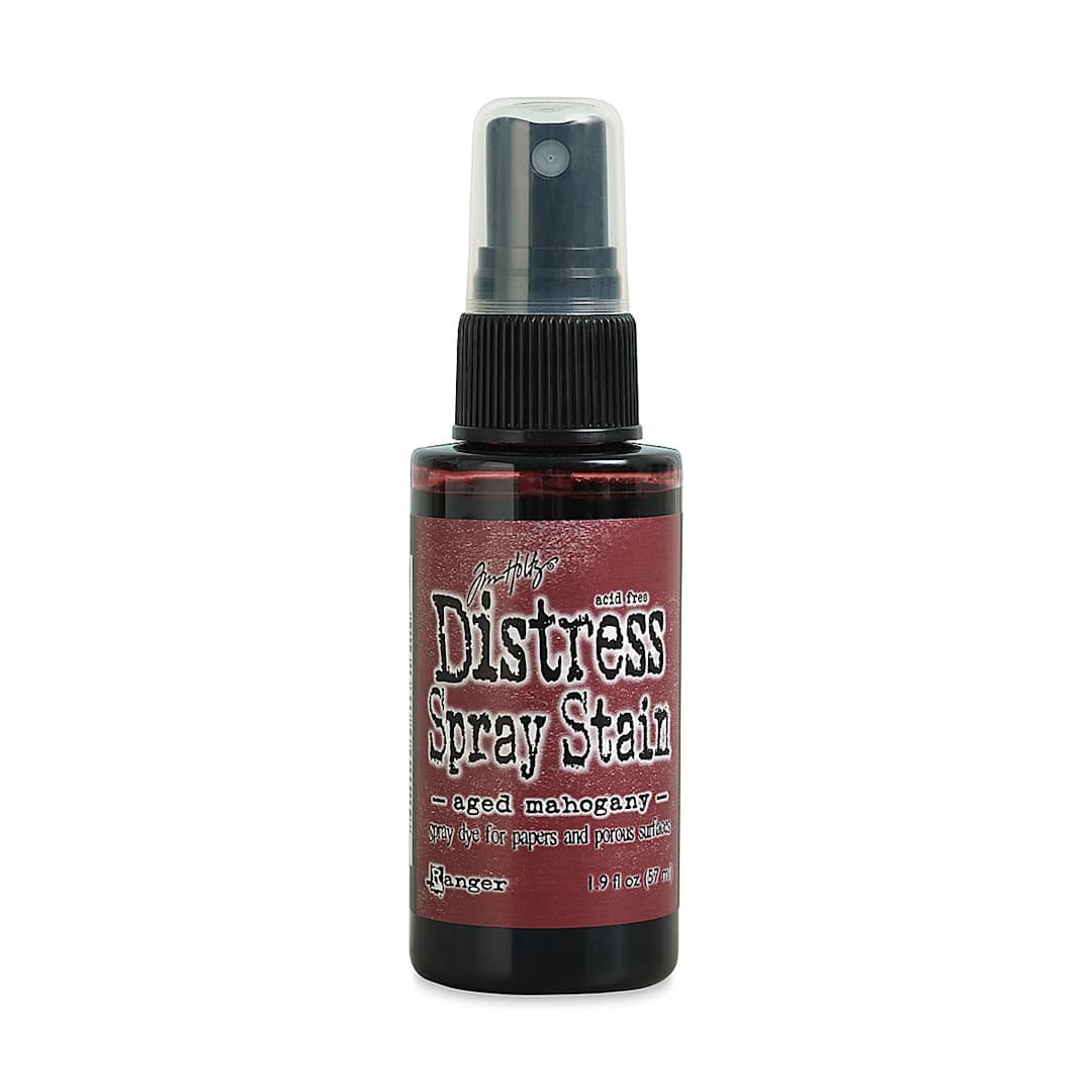 Open in modal - Tim Holtz Distress Spray Stain - Aged Mahogany, 1.9 oz