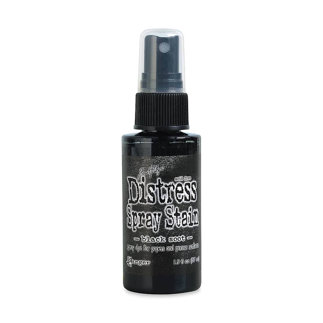 Open in modal - Tim Holtz Distress Spray Stain - Black Soot, 1.9 oz