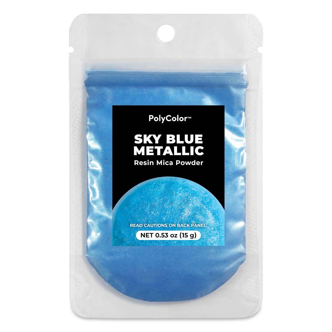 Open in modal - PolyColor Resin Pigment Powder - Sky Blue, 15 g