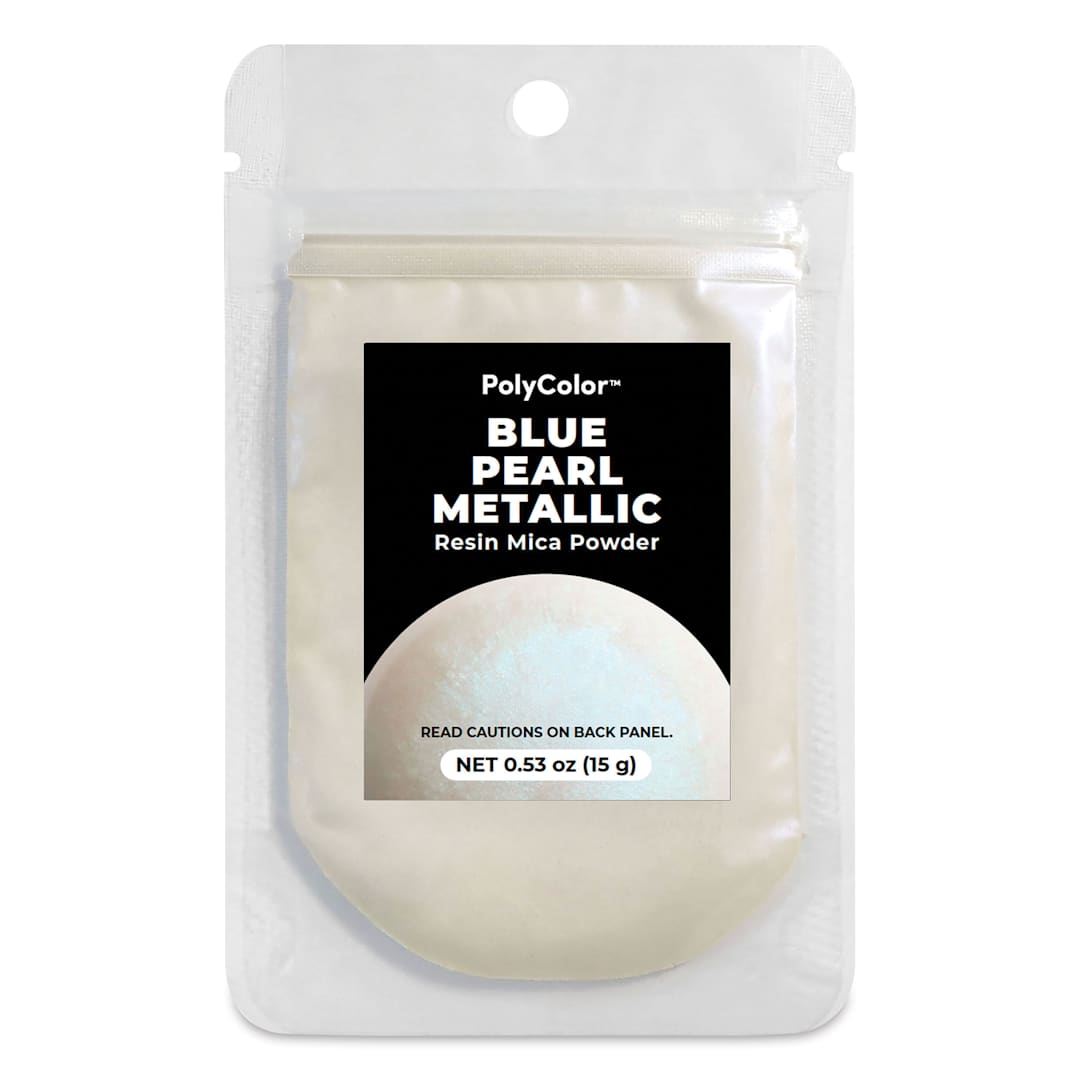 Open in modal - PolyColor Resin Pigment Powder - Blue Pearl, 15 g