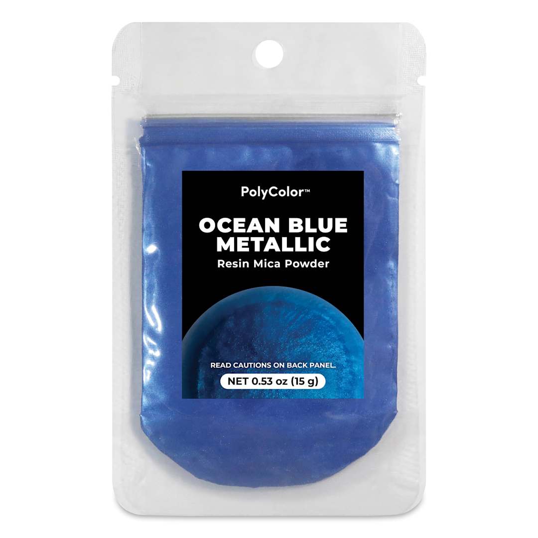 Open in modal - PolyColor Resin Pigment Powder - Blue Metallic, 15 g