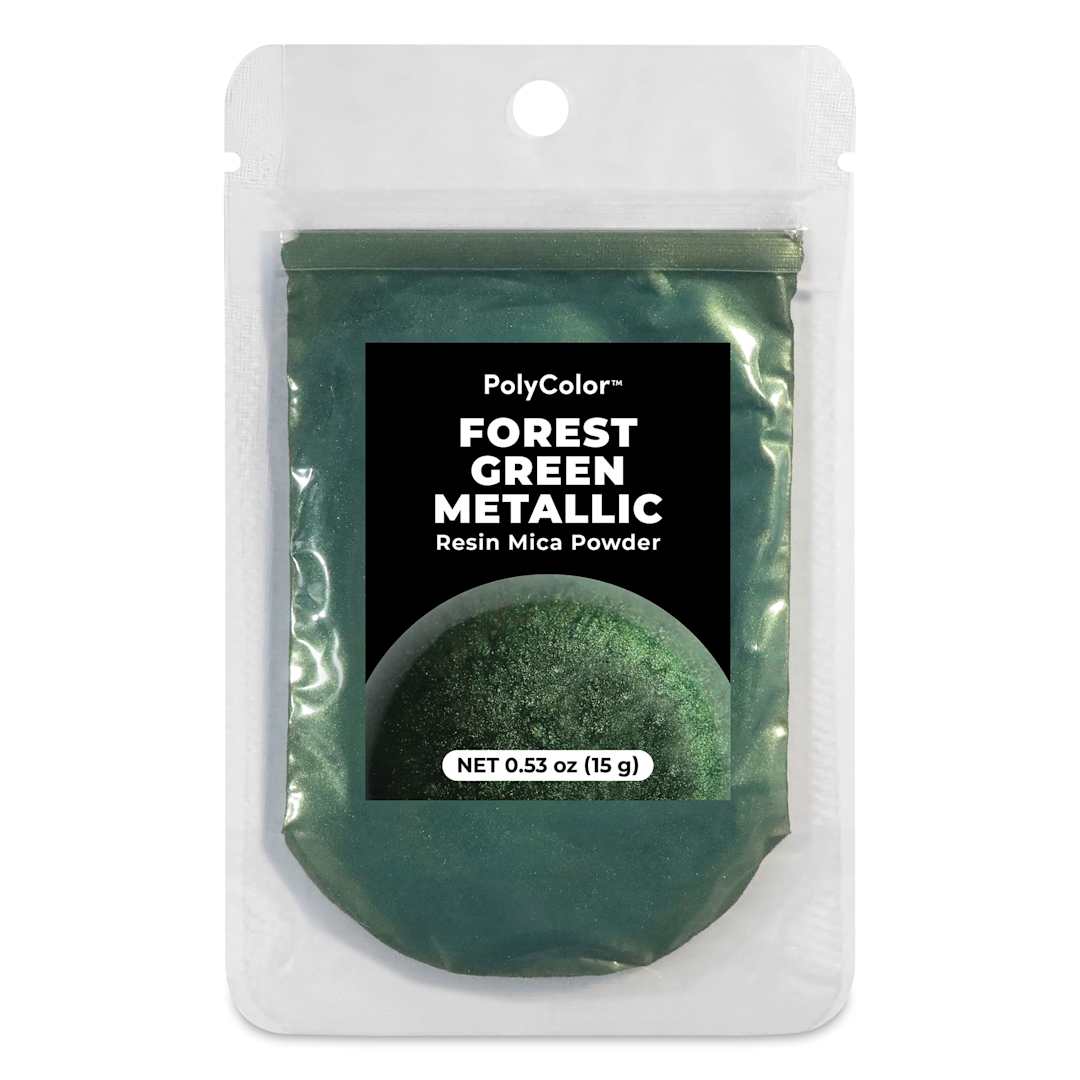 Open in modal - PolyColor Resin Pigment Powder - Forest Green, 15 g
