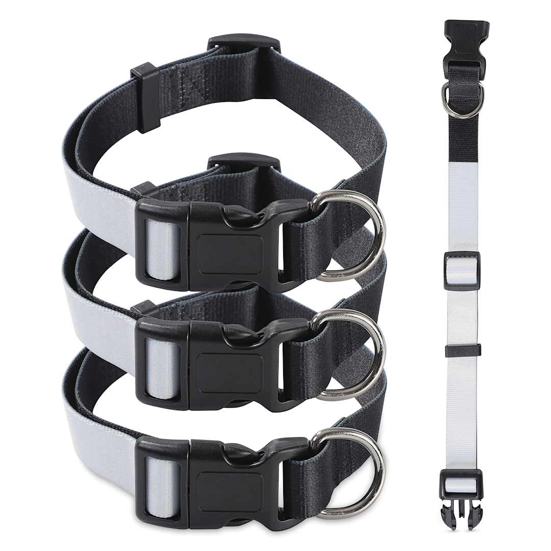 Open in modal - Craft Express Sublimation Printing Pet Product - Dog Collar, Medium, Pkg of 4 (out of packaging)