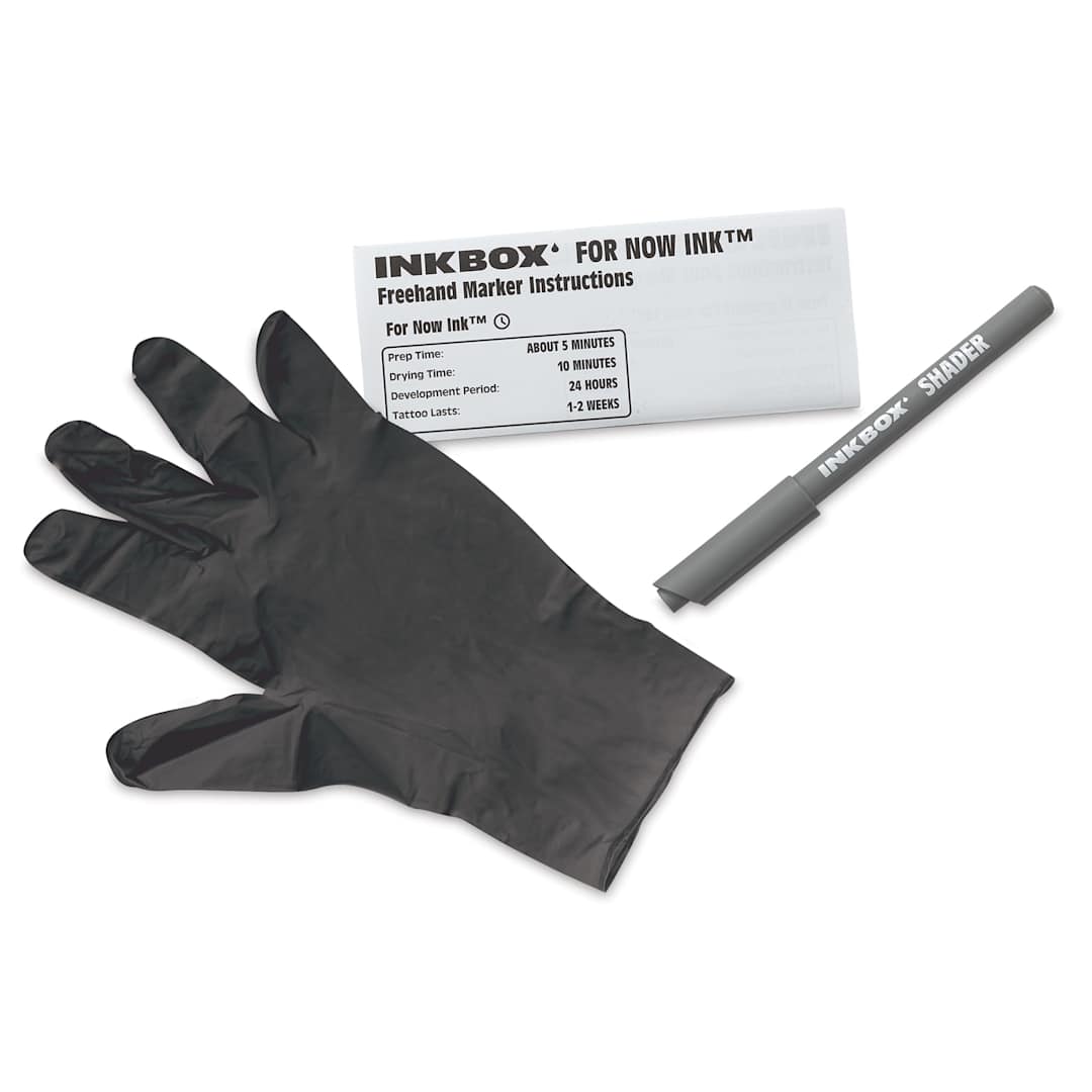 Open in modal - Inkbox Semi-Permanent Freehand Tattoo Marker - Shader Chisel Tip Marker