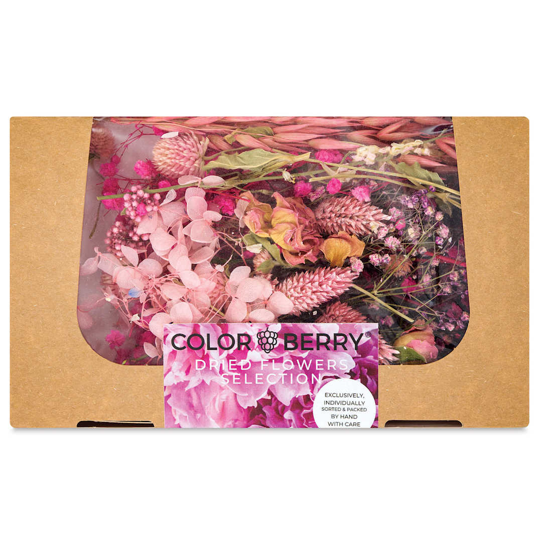 Open in modal - Colorberry Dried Flower Collection Resin Additives - Rose and Pink, 50 g