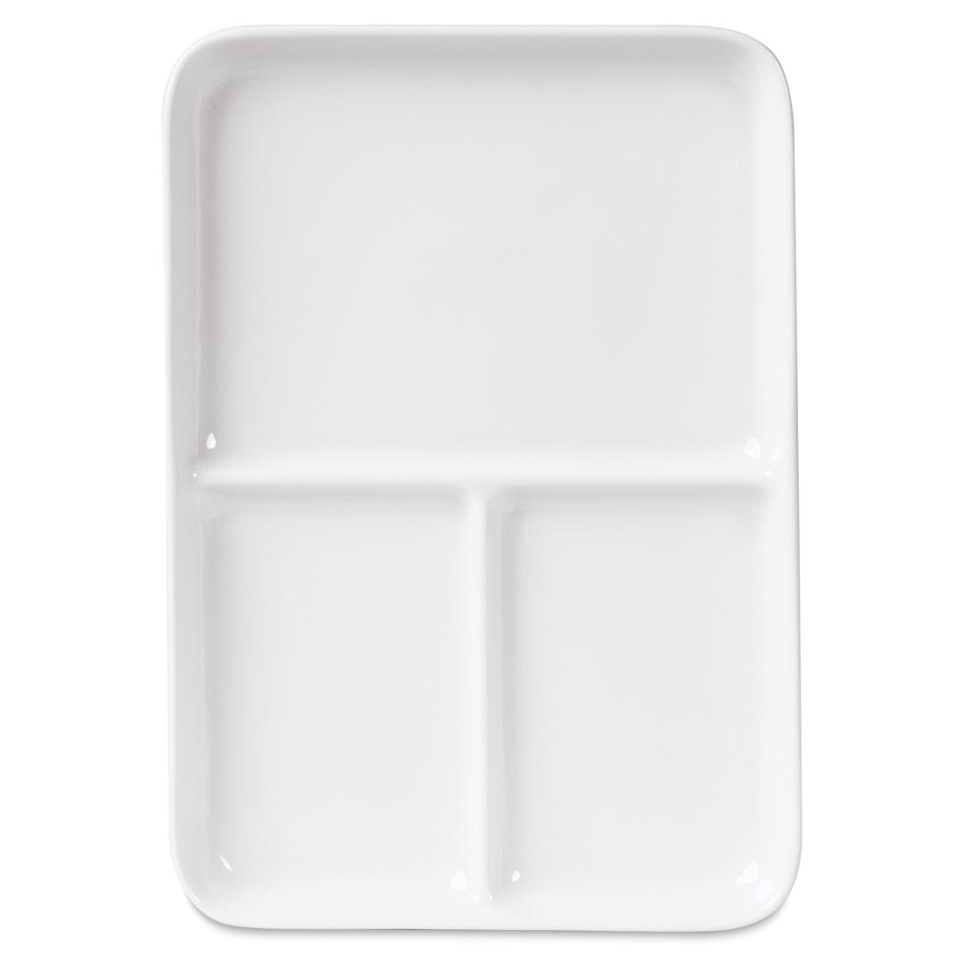 Open in modal - Meeden Porcelain 3-Well Tray