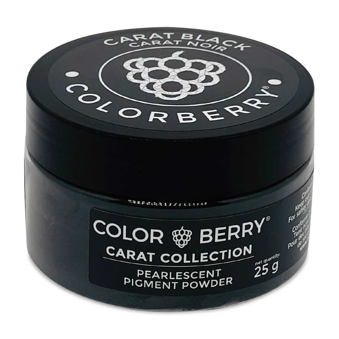 Open in modal - Colorberry Carat Collection Dry Resin Pigment - Black, 25 g, Jar