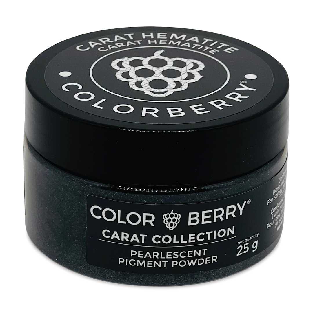 Open in modal - Colorberry Carat Collection Dry Resin Pigment - Hematite, 25 g, Jar